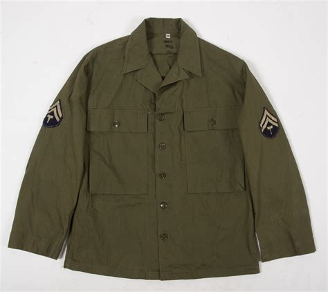 The Wwii Army Hbt Uniforms At The Front