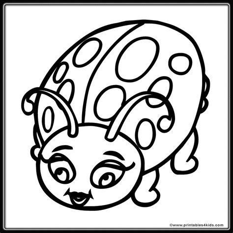 Ladybug Coloring Pages - Kidsuki