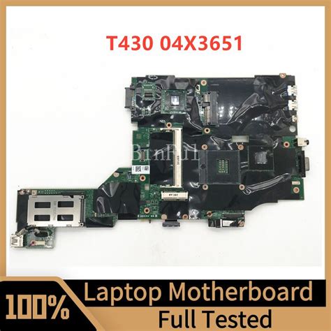 04x3651 Mainboard For Lenovo Thinkpad T430 Laptop Motherboard N13p Ns1