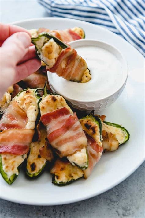 Bacon Wrapped Jalapeno Poppers House Of Nash Eats