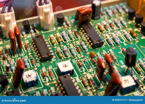 Electronic Board Stock Photo Image Of Electronic Energy 60924114
