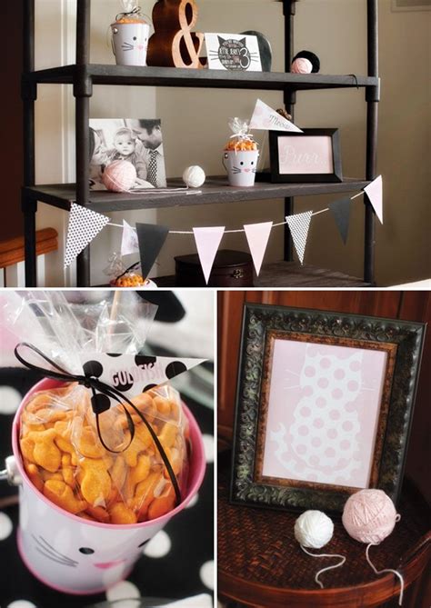 Maybe you would like to learn more about one of these? Darling Kitty Cat Birthday Luncheon Party // Hostess with ...