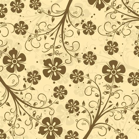 Buy driftaway ryan sketch floral branch pattern semi sheer 3 pieces rod pocket kitchen window curtain set with 2 tiers 29 inch by 24 inch each and 1 valance 58 inch by 14 inch yellow gray: Free Vector がらくた素材庫: シックな花柄の装飾パターン Decorative Floral ...