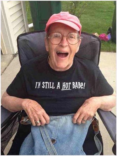 Hilarious Old People With Inappropriate Slogans On Their Shirts Pics