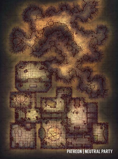 Battlemaps By Neutral Party Fantasy Map Dungeon Maps Dnd World Map My