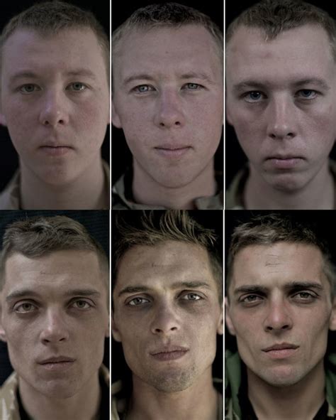 12 Soldiers Photographed Before During And After War Sharesplosion
