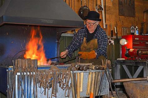 Real Life Worth His Mettle The Shropshire Blacksmith Forging The Way