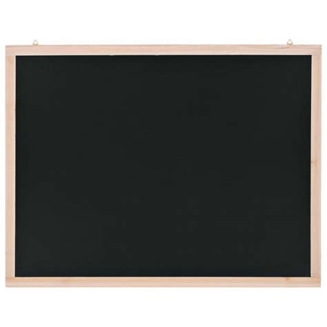Wall Mounted Blackboard Cedar Wood 60x80 Cm