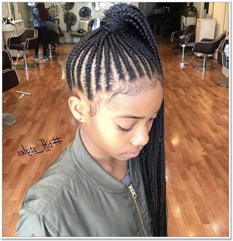 Back To School Cute Hairstyles For Black Kids With Weave