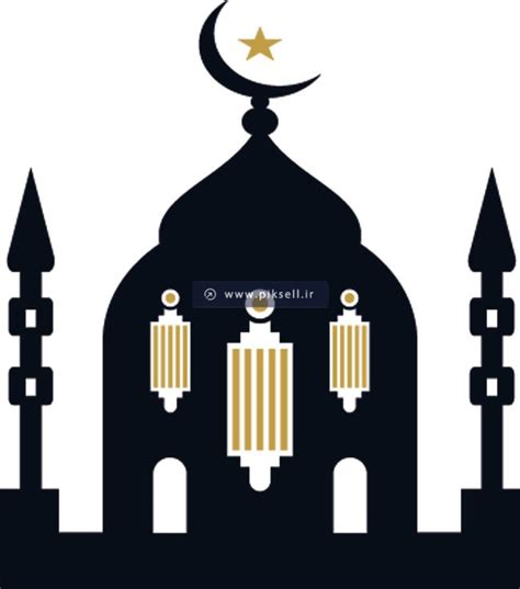 دانلود وکتور طرح لوگو و نماد مسجد مسلمانان