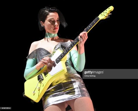 St Vincent Aka Annie Clark Performs During The Fear The Future