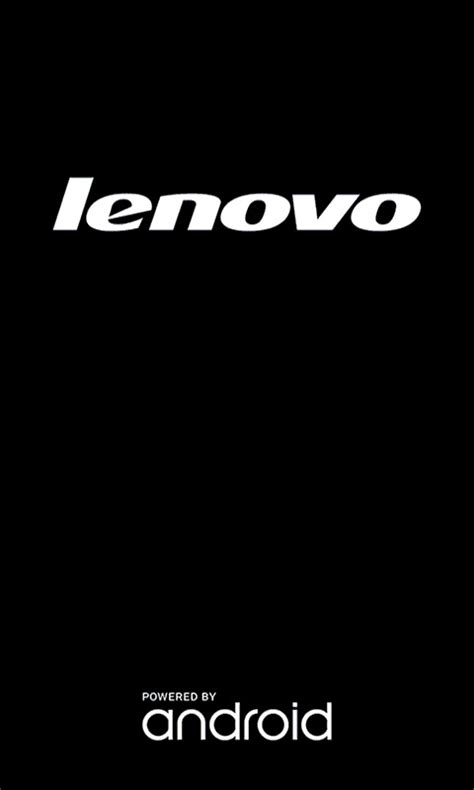 Lenovo A1000 Original Boot Logo