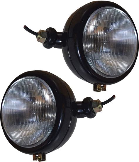 Apsmotiv Tractor Headlights Assemblies With 12v Bulb