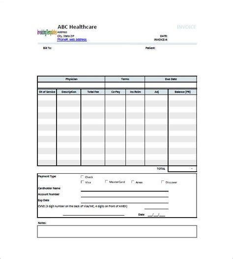 Health Insurance Receipt Template Everything You Need To