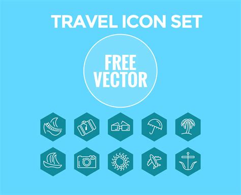 Free Travel Icon Set On Behance