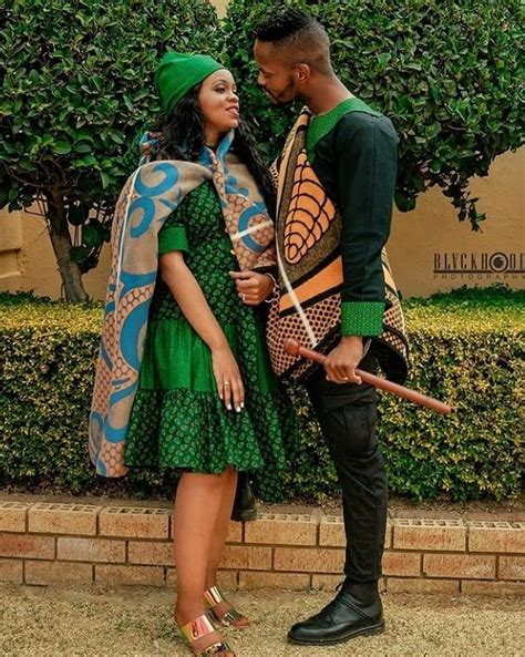 How To Wear Seshoeshoe Makoti Patterns In 2021 African Dresses For