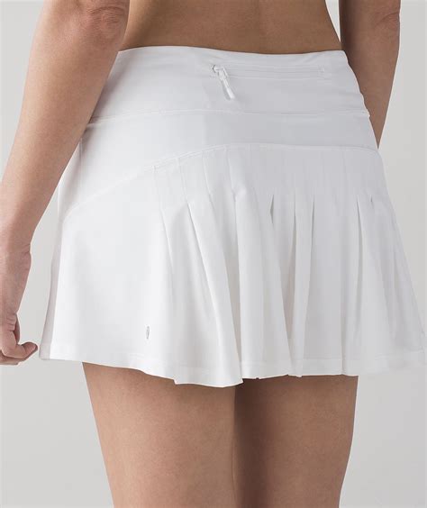 White Lululemon Tennis Skirt Tennisskirt Lululemon Tennis Skirt