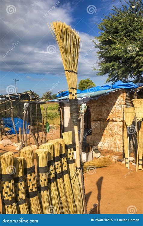 Traditional Brooms Stock Image Image Of Botswana Domestic 254070215