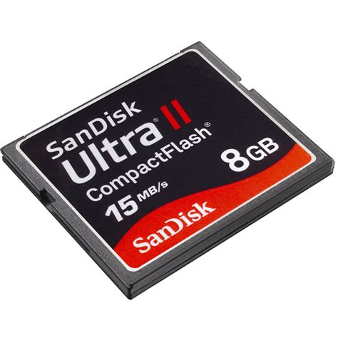 8 Gb Sandisk Ultra Compact Flash Typii 200x Retail Compact Flash