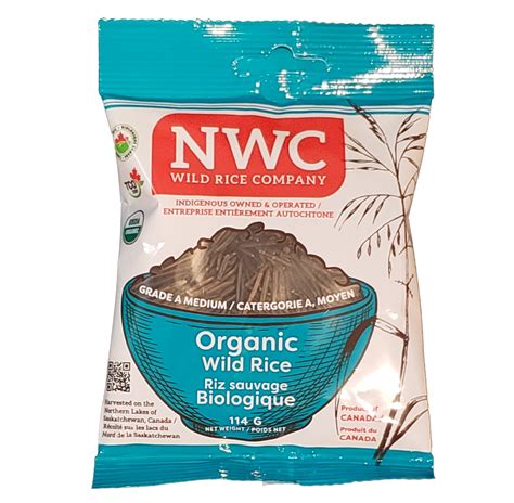 Medium Organic Wild Rice Nwc Wild Rice