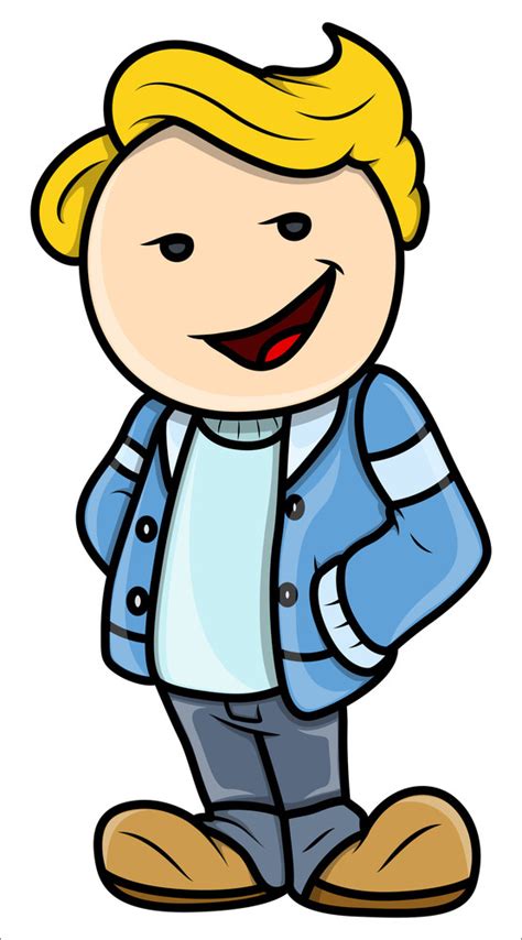 Stylish Cute Teen Boy Vector Cartoon Illustration Royalty Free Stock