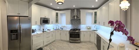 At urban homecraft, all kitchen cabinets are handmade by expert craftspeople in our brooklyn studio. White kitchen cabinets | Kitchen cabinets, Brooklyn ...