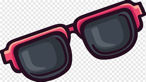 Goggles Sunglasses Sticker Cute Cartoon Sunglasses Cartoon Character