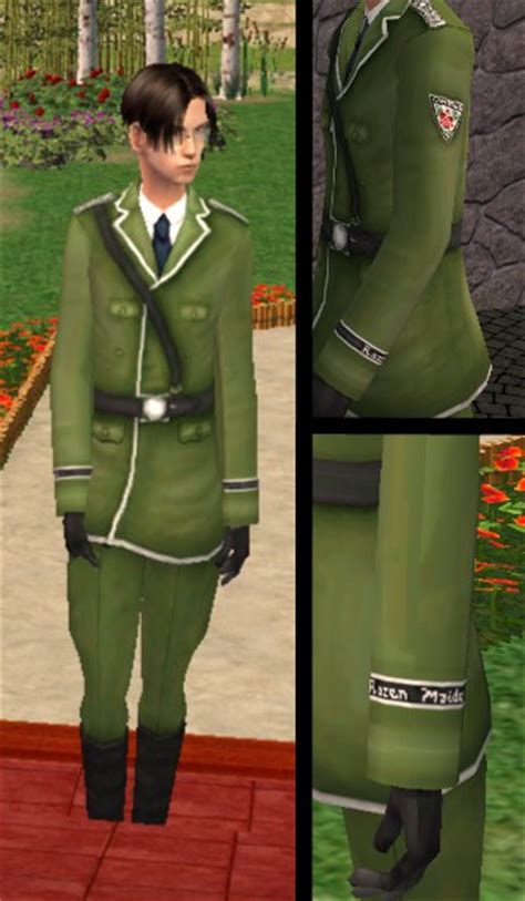 Mod The Sims Military Uniforms Maiden Rose