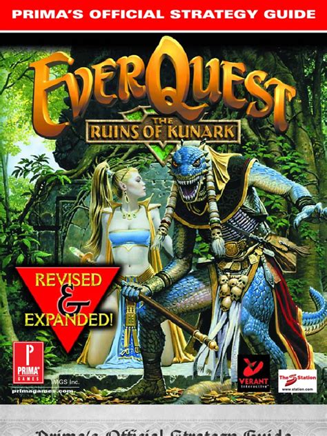 I recently joined the server after being away from eq for about 7 years. 48825912 EverQuest the Ruins of Kunark Revised Expanded Prima Official eGuide
