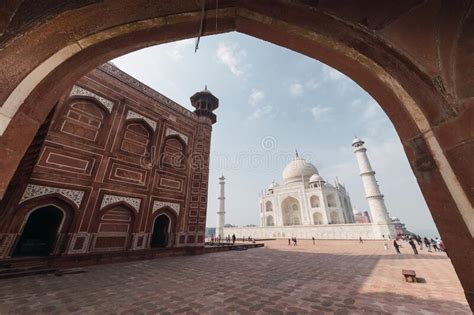 Taj Mahal India Seven Wonders Travel Destination Stock Photo Image Of