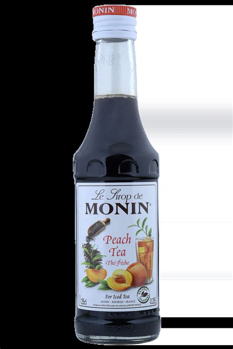Buy Monin Peach Tea Flavoured Syrup Available In 250ml 700ml