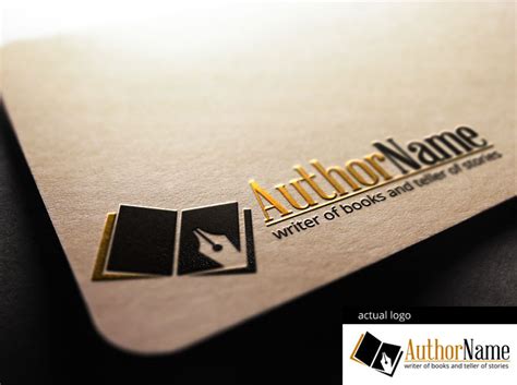 Free Editable Author Logo Collection Awesome 8 On Behance