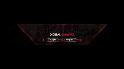Digital Gaming Youtube Channel Art By Digitalcrimes On Deviantart