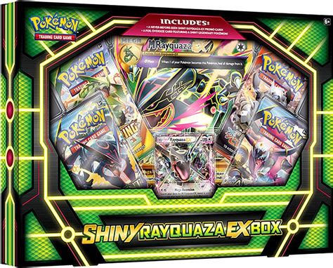 Pokemon Xy Shiny Rayquaza Ex Premium Collection Box Pokemon Usa Toywiz