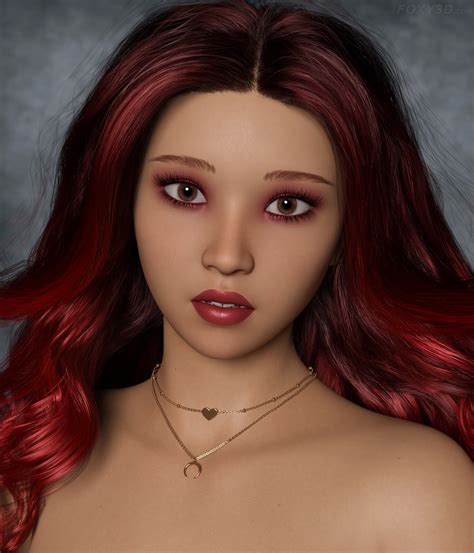 FXY Ningning Character For Genesis 8 Female Daz Content By Foxy 3D