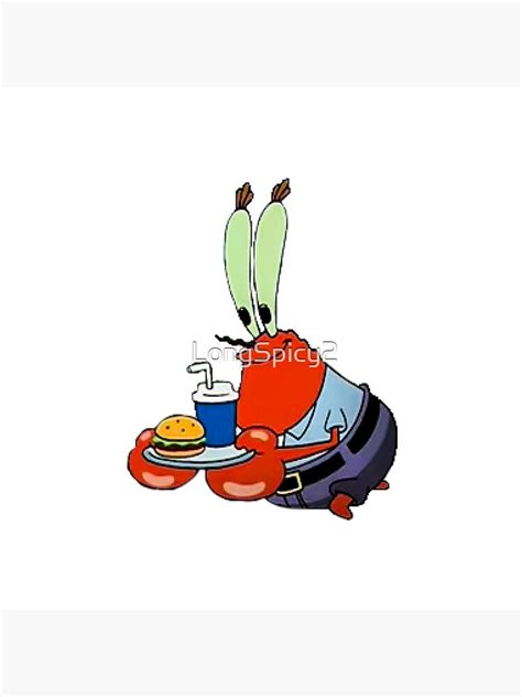 Mr Krabs Krabby Patty Poster By Longspicy2 Redbubble