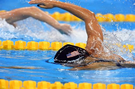 Katie Ledecky Leads Us To Gold Medal In 4x200 Freestyle Relay The