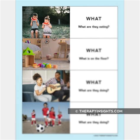 Wh Questions Flashcards Adult And Pediatric Printable Resources For