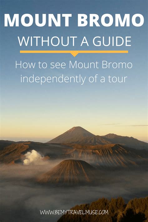 Mount Bromo Without A Tour Tours South East Asia Backpacking Travel
