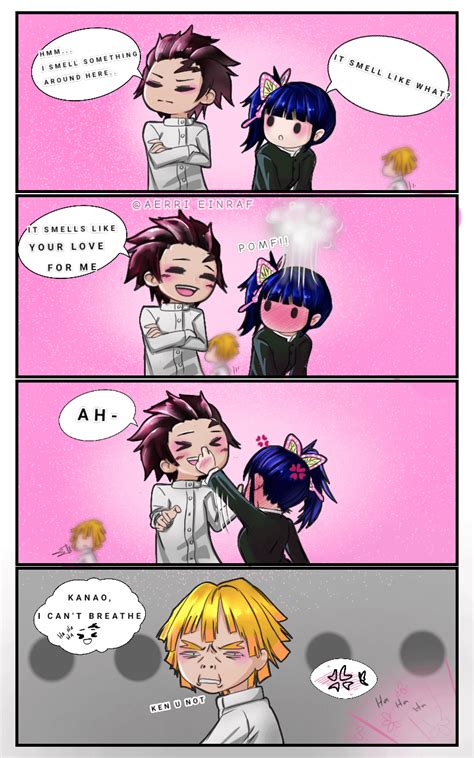 My Fan Comic Strip For Tanjirou X Kanao Rkimetsunoyaiba