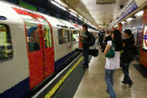 London Underground Digital Art By Sydney Alvares Pixels