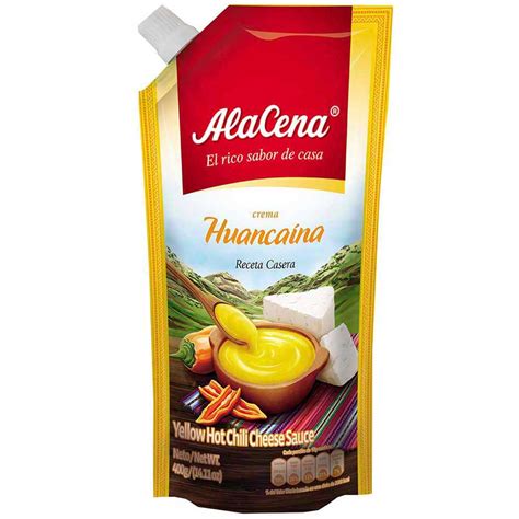 Alacena Huancaina Peruvian Sauce Sachet X 400 Gr