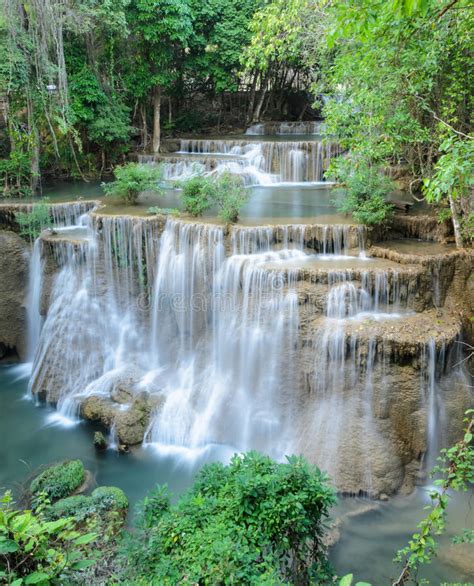 Tropical Rainforest Waterfall In Thailand Stock Image Image Of Nature