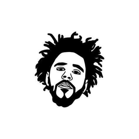 J Cole Born Sinner Hip Hop Stickers Car Decals Peeler Stickers