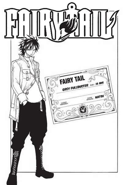Coloriage Fairy Tail Coloriage Grey Fullbuster 7