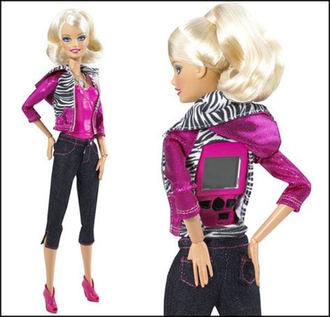 pink doll barbie video girl