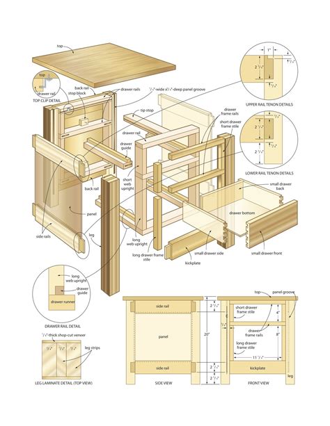 Mission End Table Woodworking Furniture Plans Woodworking Plans Diy
