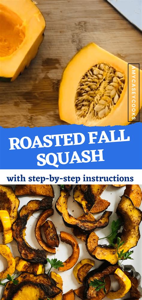 Roasted Fall Squash With Cinnamon And Nutmeg