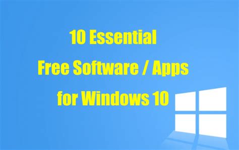 Cricut app for windows 10. 10 Essential Free Software / Apps for Windows 10 PC.