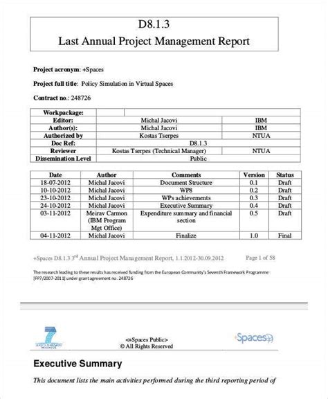 13 Project Management Report Templates Ms Word Excel Pdf